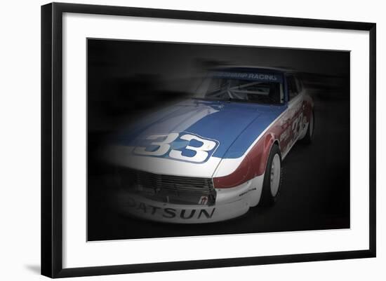 Nissan Dutsun Racing Colors-NaxArt-Framed Photo