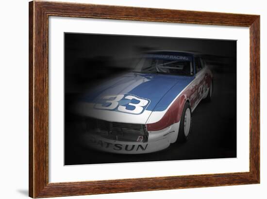 Nissan Dutsun Racing Colors-NaxArt-Framed Photo