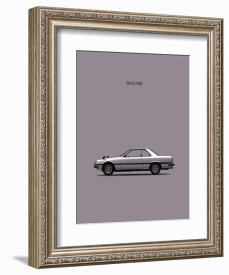 Nissan Skyline 2000GT-Mark Rogan-Framed Art Print