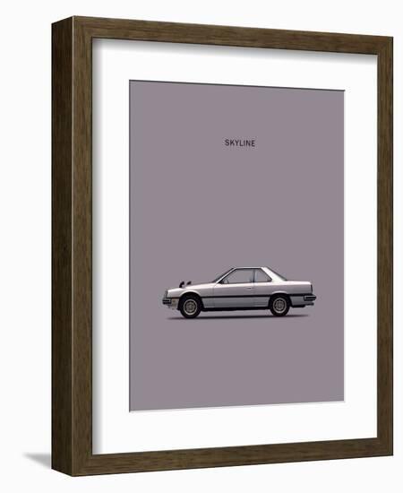 Nissan Skyline 2000GT-Mark Rogan-Framed Art Print