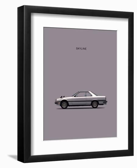 Nissan Skyline 2000GT-Mark Rogan-Framed Art Print