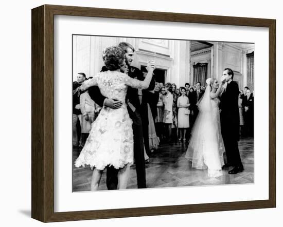 Nixon-Cox White House Wedding Reception-null-Framed Photo