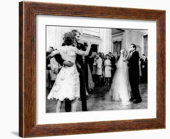 Nixon-Cox White House Wedding Reception-null-Framed Photo