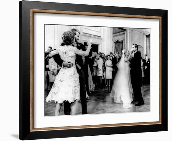 Nixon-Cox White House Wedding Reception-null-Framed Photo