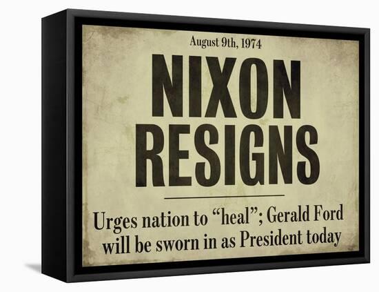 Nixon-null-Framed Premier Image Canvas