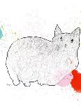 Super Cute Pug-Niya Christine-Framed Art Print