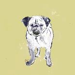 Super Cute Pug-Niya Christine-Art Print