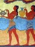 The 'Blue Bird' fresco from the House of the Frescoes, Knossos, Crete, Minoan, c1550 BC-NJ Saunders-Photographic Print