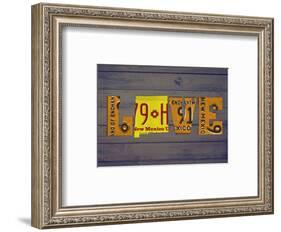 NM State Love-Design Turnpike-Framed Giclee Print