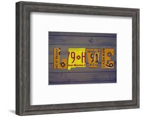 NM State Love-Design Turnpike-Framed Giclee Print