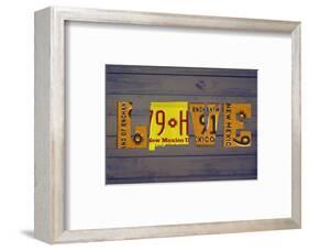 NM State Love-Design Turnpike-Framed Giclee Print