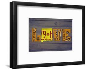 NM State Love-Design Turnpike-Framed Giclee Print
