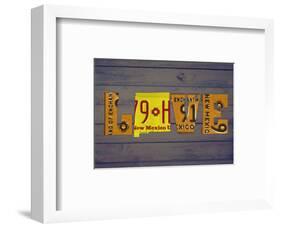 NM State Love-Design Turnpike-Framed Giclee Print