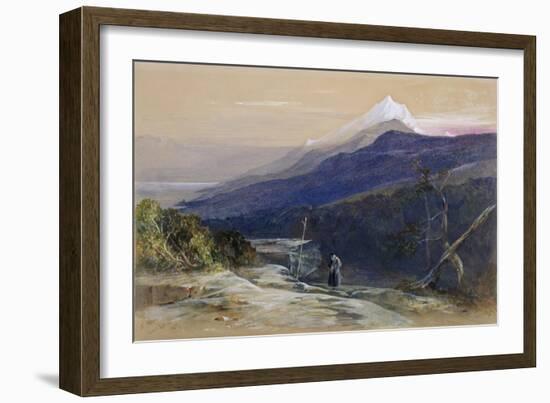 No.0950 Mount Athos, 1857-Edward Lear-Framed Giclee Print