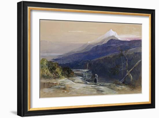 No.0950 Mount Athos, 1857-Edward Lear-Framed Giclee Print