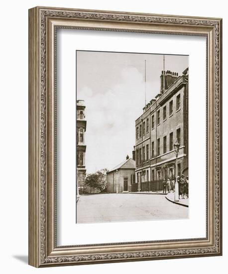 No 10 Downing Street and the Foreign Office, London, 20th century-Unknown-Framed Photographic Print