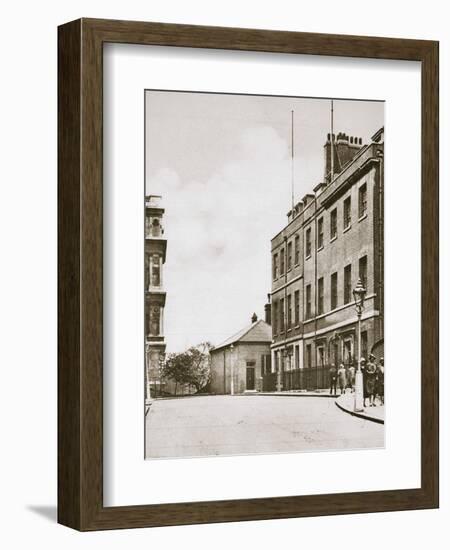 No 10 Downing Street and the Foreign Office, London, 20th century-Unknown-Framed Photographic Print