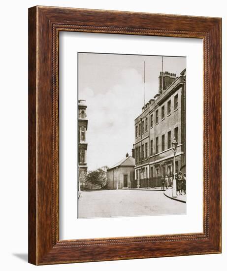 No 10 Downing Street and the Foreign Office, London, 20th century-Unknown-Framed Photographic Print