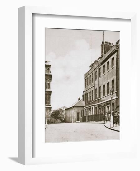 No 10 Downing Street and the Foreign Office, London, 20th century-Unknown-Framed Photographic Print