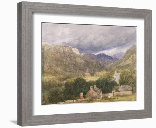 No.1273 Bettws-Y-Coed-David Cox-Framed Giclee Print