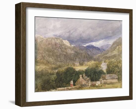 No.1273 Bettws-Y-Coed-David Cox-Framed Giclee Print