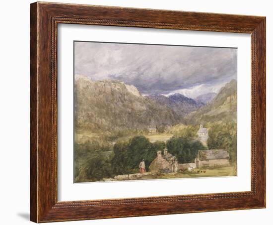 No.1273 Bettws-Y-Coed-David Cox-Framed Giclee Print