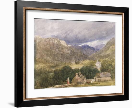 No.1273 Bettws-Y-Coed-David Cox-Framed Giclee Print