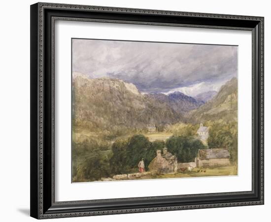 No.1273 Bettws-Y-Coed-David Cox-Framed Giclee Print