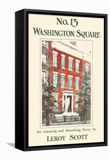 No. 13 Washington Square-null-Framed Stretched Canvas