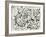 No. 14 (Gray)-Jackson Pollock-Framed Art Print