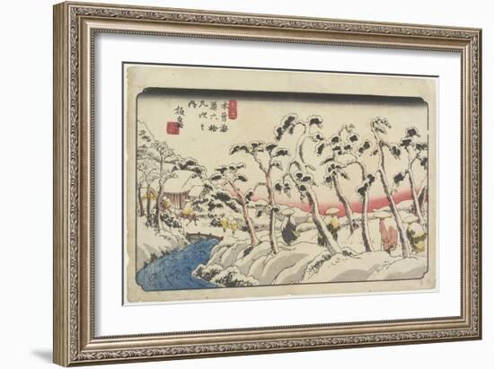 No.15 Itahana, 1830-1844-Keisai Eisen-Framed Giclee Print