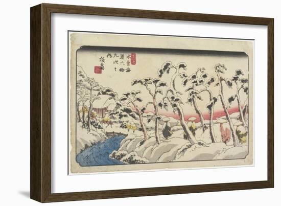 No.15 Itahana, 1830-1844-Keisai Eisen-Framed Giclee Print