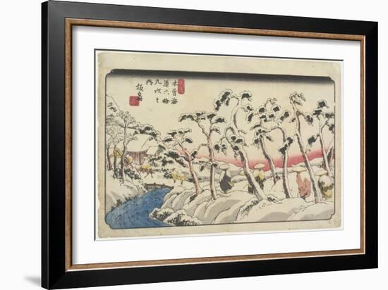 No.15 Itahana, 1830-1844-Keisai Eisen-Framed Giclee Print