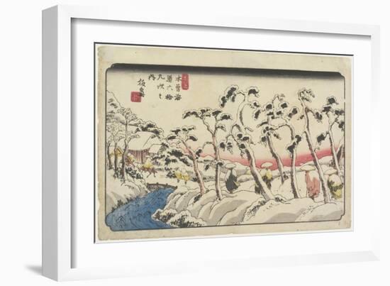 No.15 Itahana, 1830-1844-Keisai Eisen-Framed Giclee Print