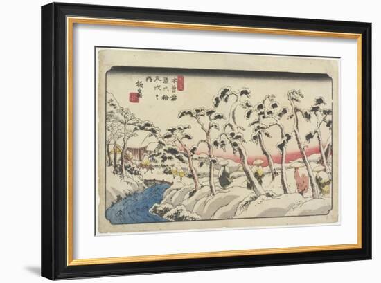 No.15 Itahana, 1830-1844-Keisai Eisen-Framed Giclee Print