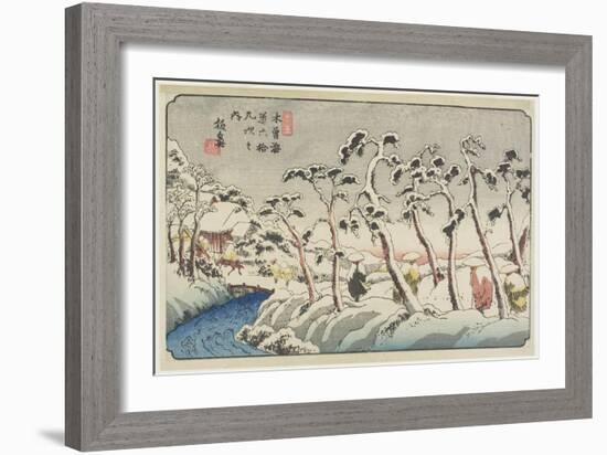 No.15 Itahana, 1830-1844-Keisai Eisen-Framed Giclee Print