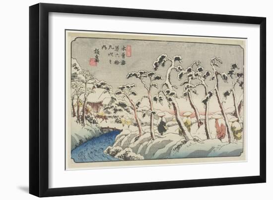 No.15 Itahana, 1830-1844-Keisai Eisen-Framed Giclee Print