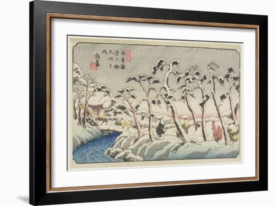 No.15 Itahana, 1830-1844-Keisai Eisen-Framed Giclee Print