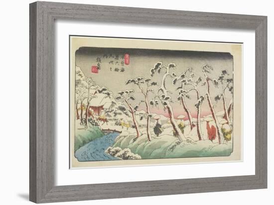 No.15 Itahana, 1830-1844-Keisai Eisen-Framed Giclee Print