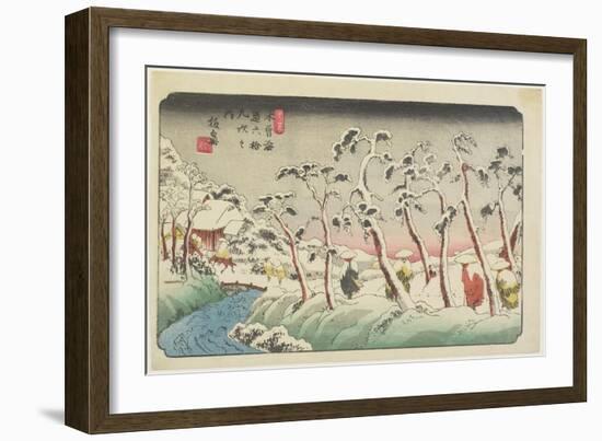 No.15 Itahana, 1830-1844-Keisai Eisen-Framed Giclee Print
