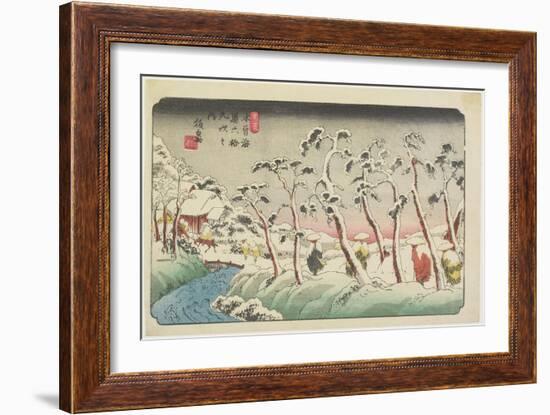 No.15 Itahana, 1830-1844-Keisai Eisen-Framed Giclee Print