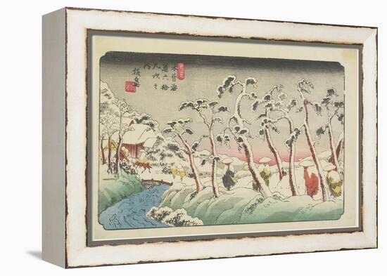No.15 Itahana, 1830-1844-Keisai Eisen-Framed Premier Image Canvas