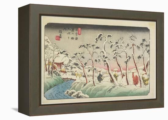 No.15 Itahana, 1830-1844-Keisai Eisen-Framed Premier Image Canvas