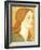 No.1575 Head of a Girl in a Green Dress (Elizabeth Siddal), 1850-65-Dante Gabriel Rossetti-Framed Giclee Print