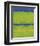 No. 1967 Olive Green Blue-Carmine Thorner-Framed Premium Giclee Print