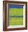 No. 1967 Olive Green Blue-Carmine Thorner-Framed Art Print