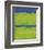 No. 1967 Olive Green Blue-Carmine Thorner-Framed Art Print