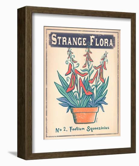 No.2 Feetium Squeezinius-Phil Garner-Framed Art Print