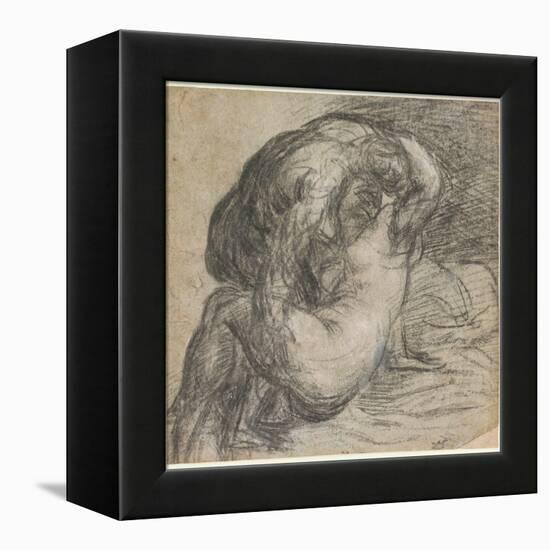 No.2256 Couple in an Embrace, or Jupiter and Io, C.1570-Titian (Tiziano Vecelli)-Framed Premier Image Canvas