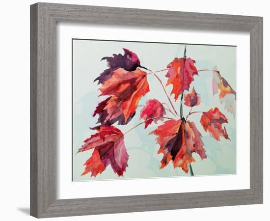 No.24 Autumn Maple Leaves-Izabella Godlewska de Aranda-Framed Giclee Print